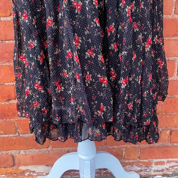 grungey floral midi dress - Picture 4 of 13